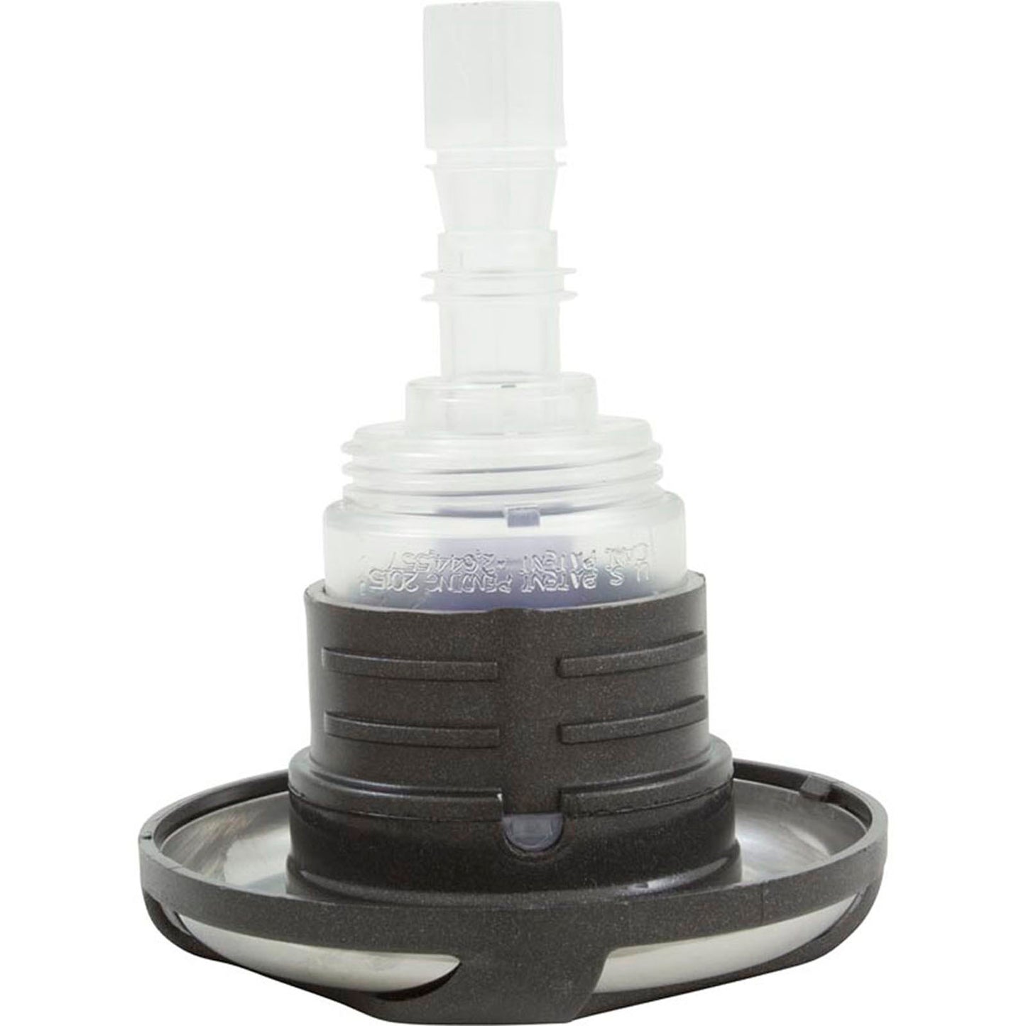 Jet Intl, WW Poly Storm Glo, Swrl, 3-5/8"fd, Mass, SS/DkGry, Thd