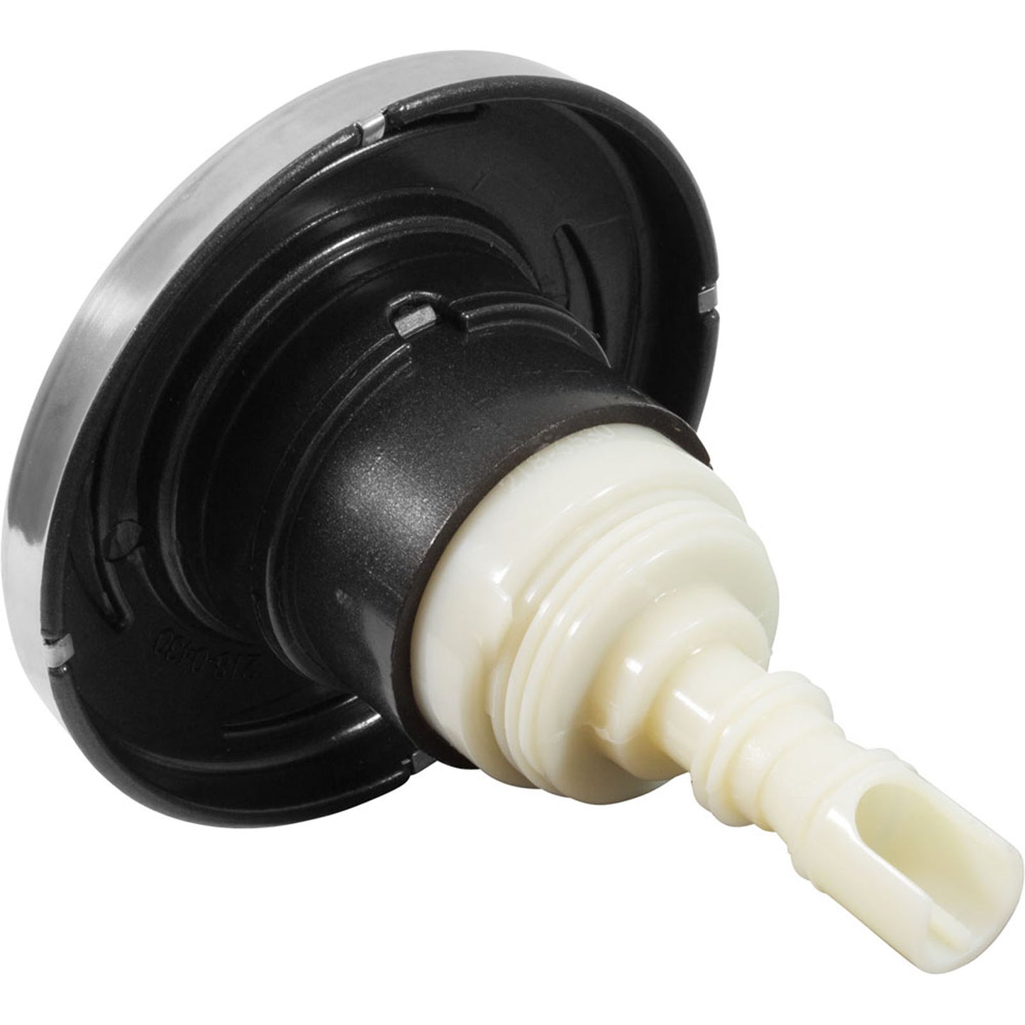 Jet Intl, WW Poly Storm Glo, 4"fd, Roto, Revo, SS/Dk Gry, Thd