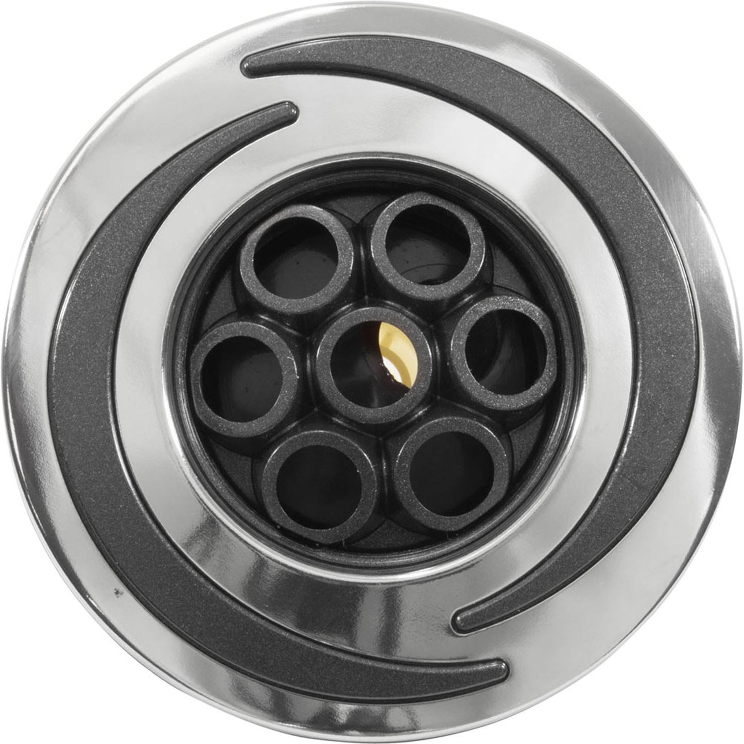 Jet Intl, WW Poly Storm Glo, 4"fd, Roto, Revo, SS/Dk Gry, Thd