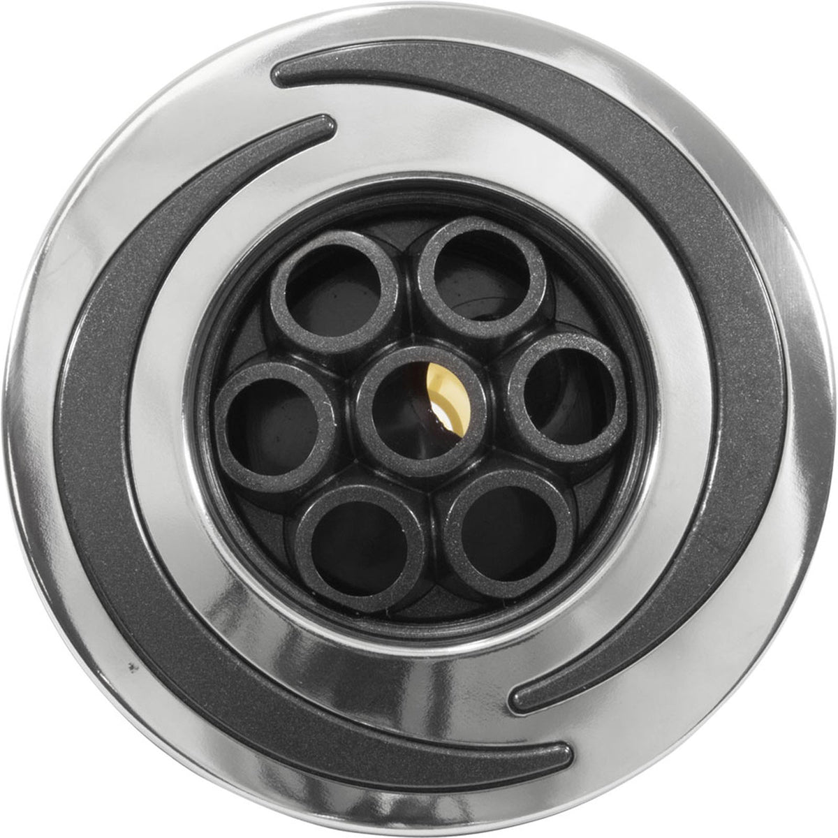 Jet Intl, WW Poly Storm Glo, 4"fd, Roto, Revo, SS/Dk Gry, Thd