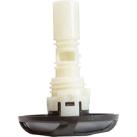 Jet Intl, WW Cluster Strm, Swirl, 2-1/4"fd, 2Roto, SS/DkGry, Thd