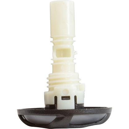 Jet Intl, WW Cluster Strm, Swirl, 2-1/4"fd, 2Roto, SS/DkGry, Thd