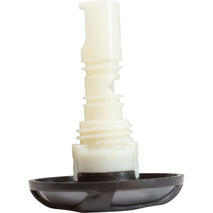 Jet Intl, WW Cluster Strm, Swirl, 2-1/4"fd, 2Roto, SS/DkGry, Thd