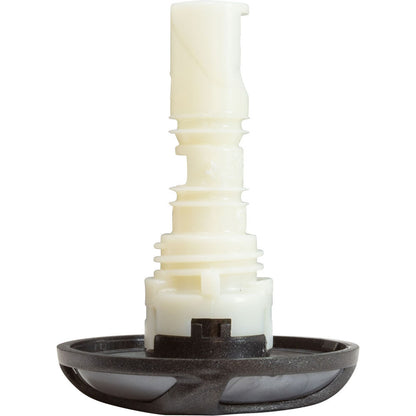 Jet Intl, WW Cluster Strm, Swirl, 2-1/4"fd, 2Roto, SS/DkGry, Thd