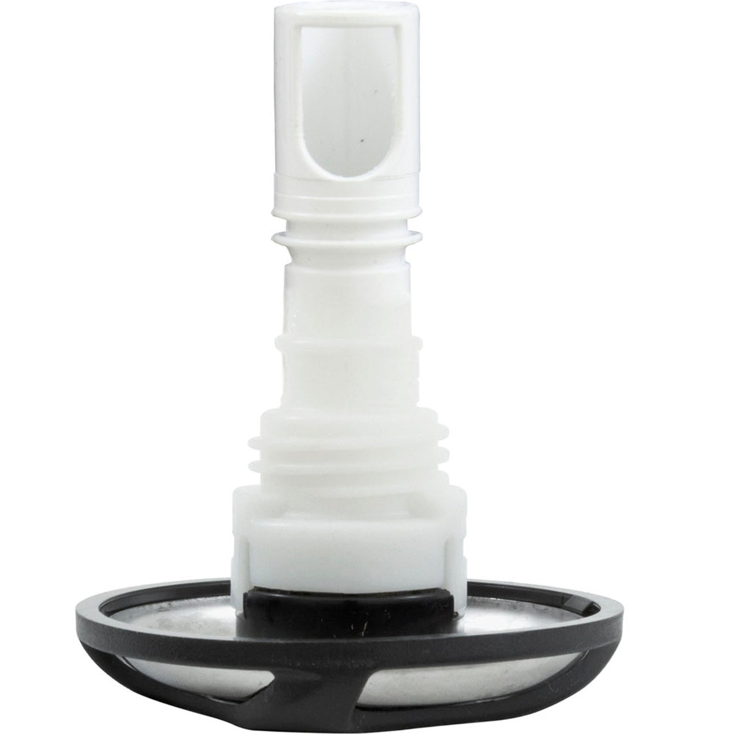 Jet Intl, WW Cluster Storm, Swirl, 2-1/4"fd, Dir, SS/Blk, Thd