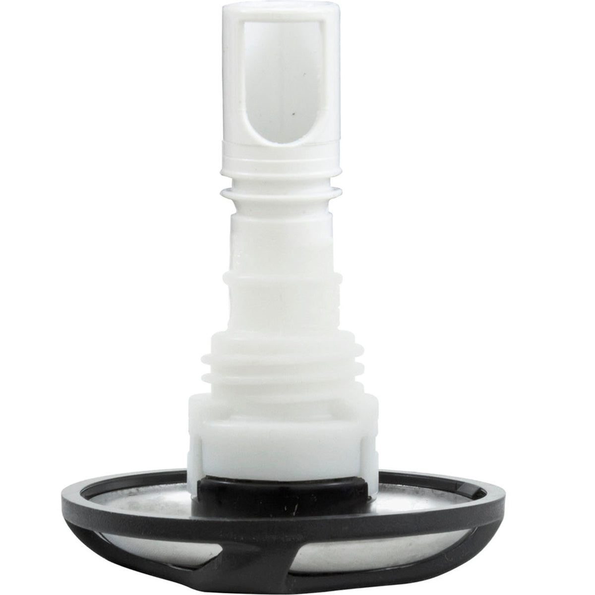 Jet Intl, WW Cluster Storm, Swirl, 2-1/4"fd, Dir, SS/Blk, Thd