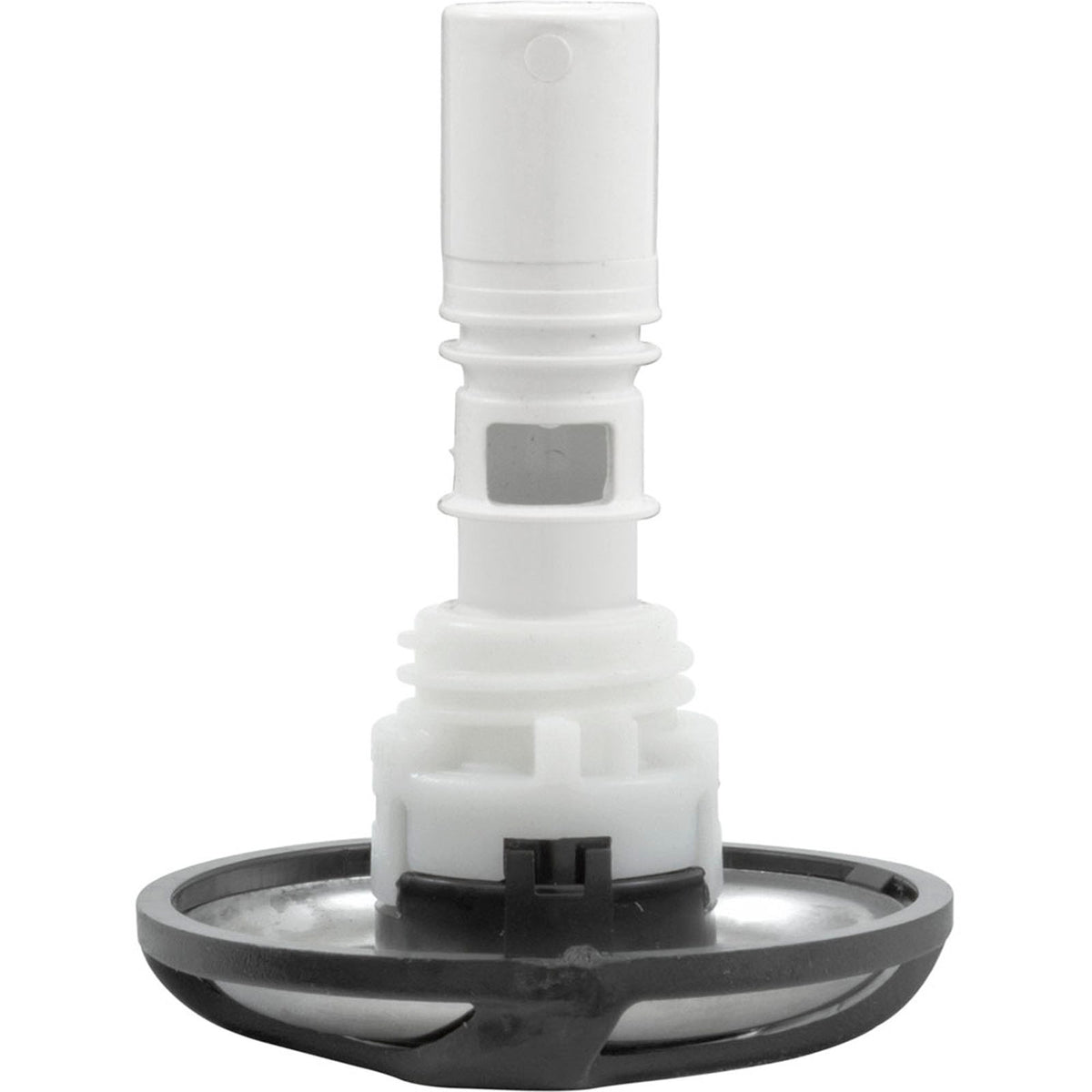 Jet Intl, WW Cluster Storm, Swirl, 2-1/4"fd, Dir, SS/Blk, Thd