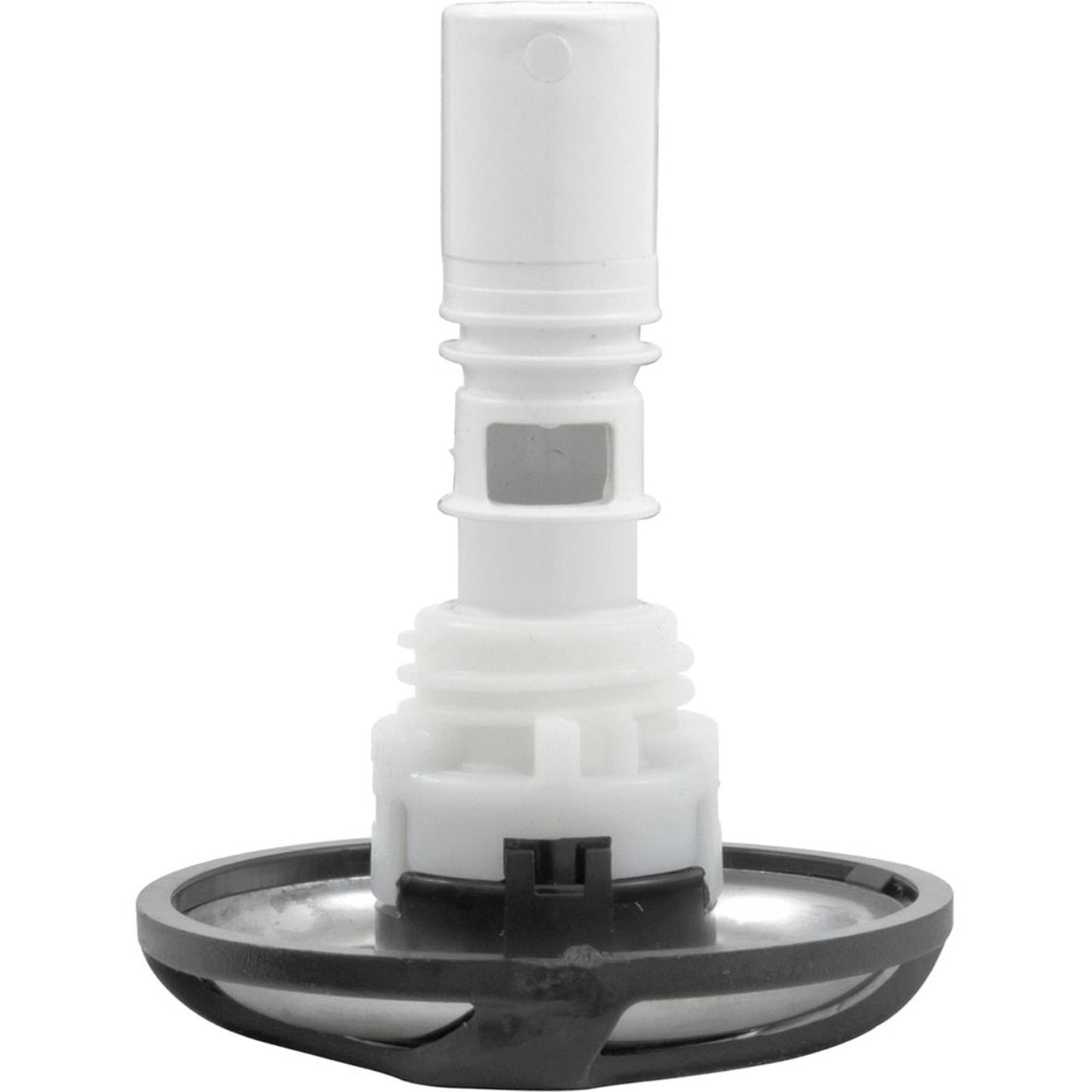 Jet Intl, WW Cluster Storm, Swirl, 2-1/4"fd, Dir, SS/Blk, Thd