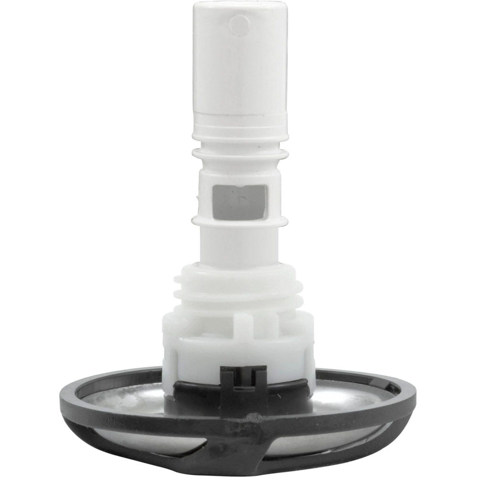 Jet Intl, WW Cluster Storm, Swirl, 2-1/4"fd, Dir, SS/Blk, Thd