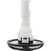 Jet Intl, WW Cluster Storm, Swirl, 2-1/4"fd, Dir, SS/Blk, Thd