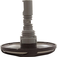 Jet Intl, WW Cluster Storm, Swirl, 3-5/16"fd, Dir, SS/DkGry, Thd