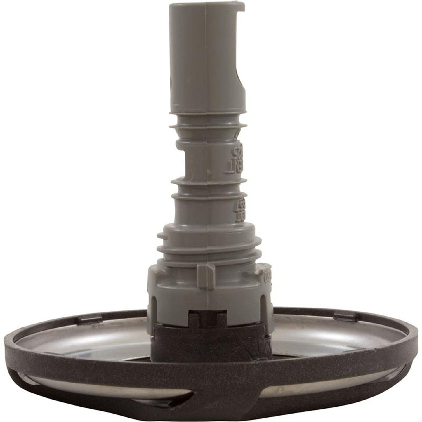 Jet Intl, WW Cluster Storm, Swirl, 3-5/16"fd, Dir, SS/DkGry, Thd