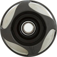 Jet Intl, WW Whirlpool Non-Adj, Swirl, 5-1/2"fd, Dir, SS/Dk Gry