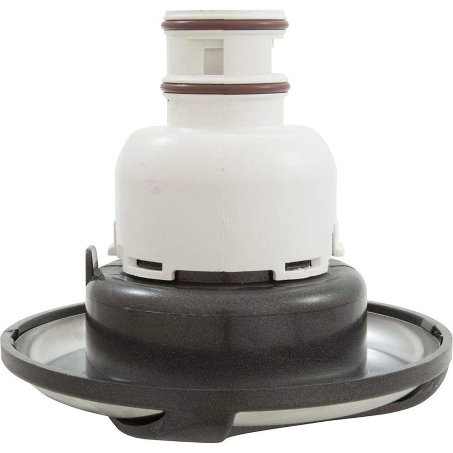 Jet Intl, WW Whirlpool sin ajuste, remolino, 5-1/2" fd, dir, SS/dk Gry