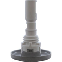Jet Intl, WW Cluster Storm, 2"fd, 2 Roto, Txt Scal, Gry, Thd