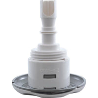 Jet Intl, WW Mini Storm, 3"fd, Dir, Scalloped, SS/Gry, Thd