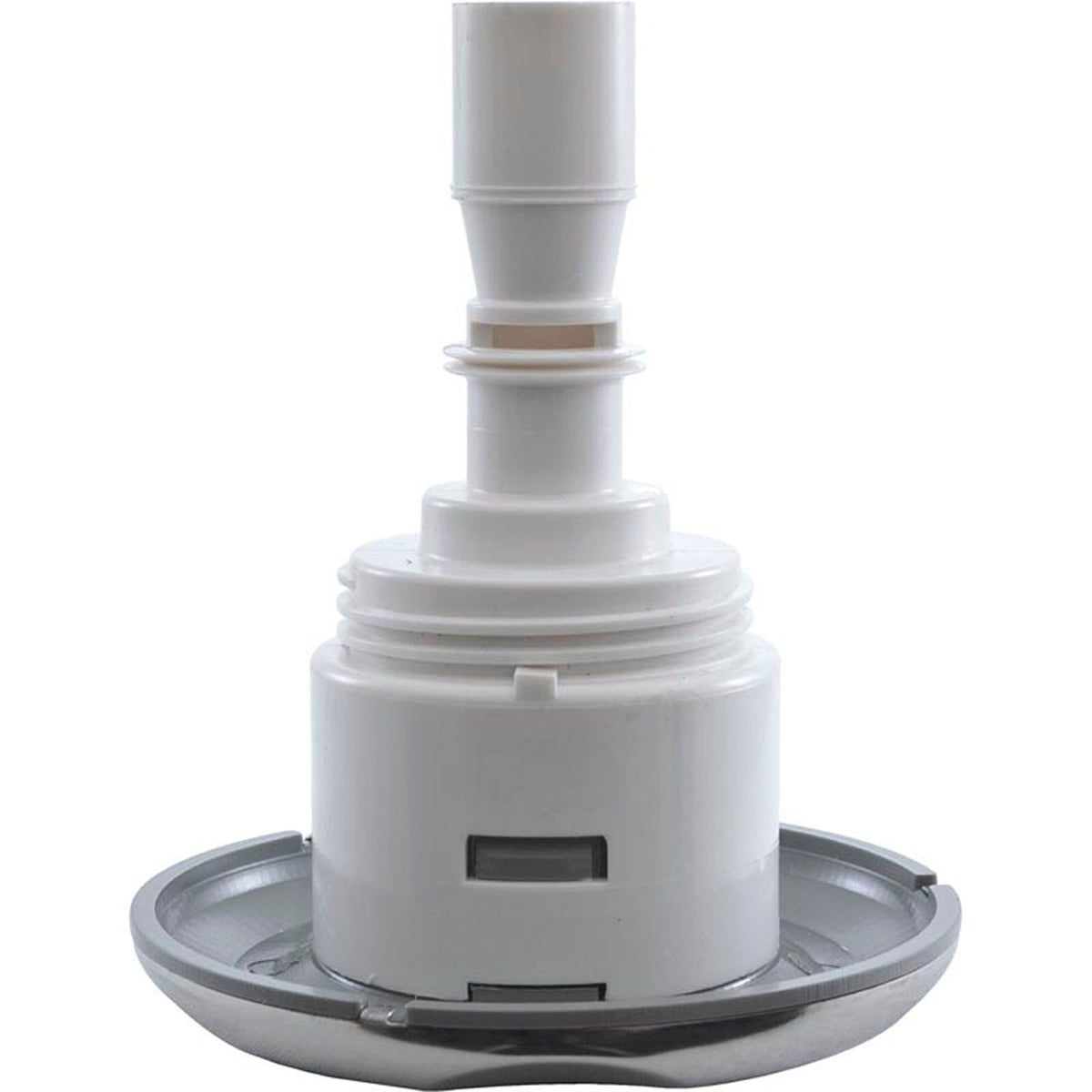Jet Intl, WW Mini Storm, 3"fd, Dir, Scalloped, SS/Gry, Thd