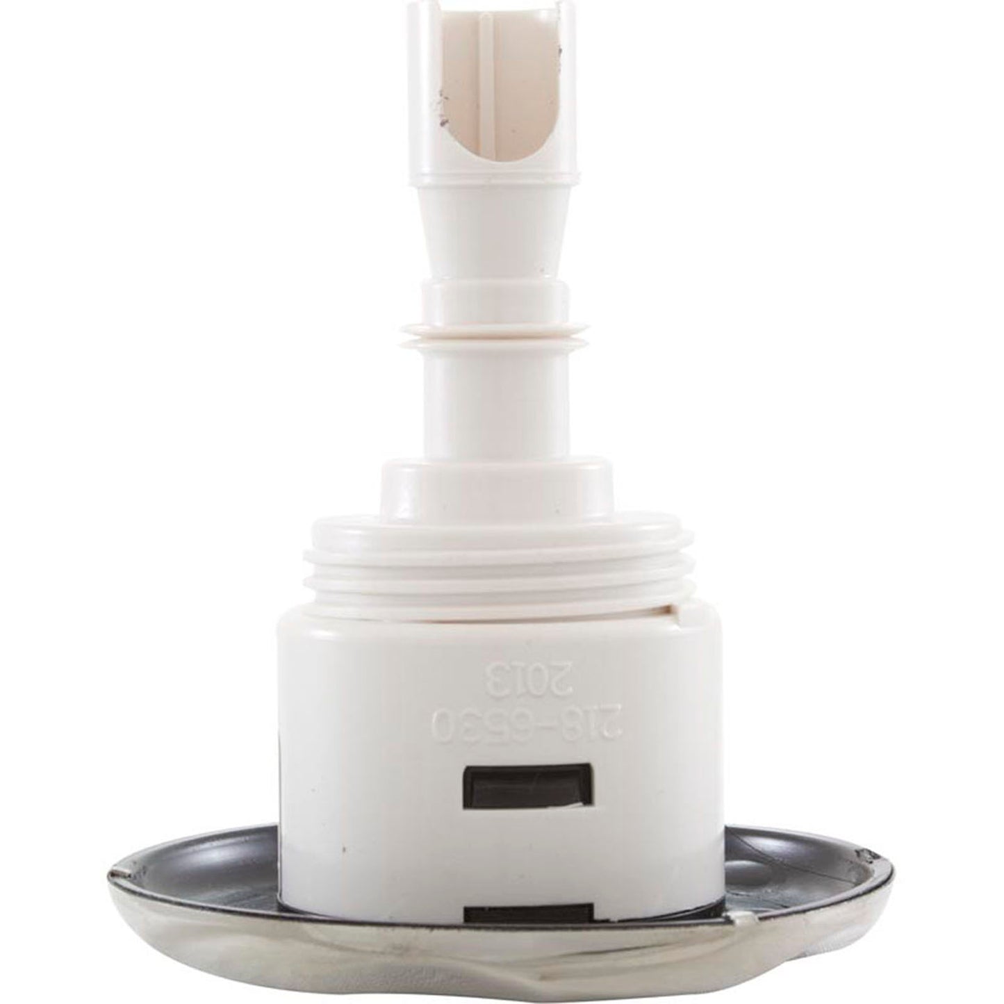 Jet Intl, WW Mini Storm, 3"fd, Dir, Scalloped, SS/Blk, Thd