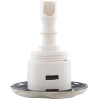 Jet Intl, WW Mini Storm, 3"fd, Dir, Scalloped, SS/Blk, Thd