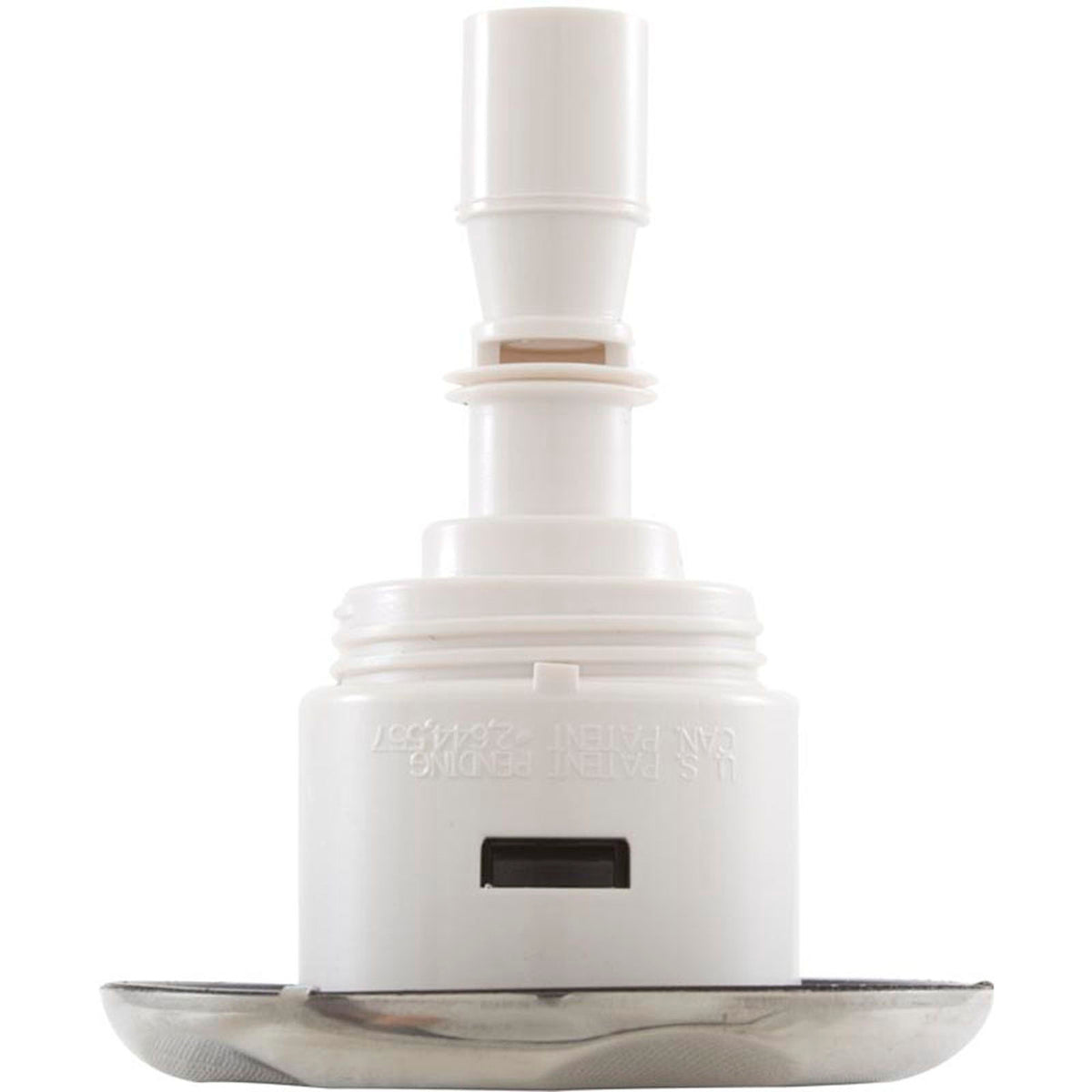Jet Intl, WW Mini Storm, 3"fd, Dir, Scalloped, SS/Blk, Thd