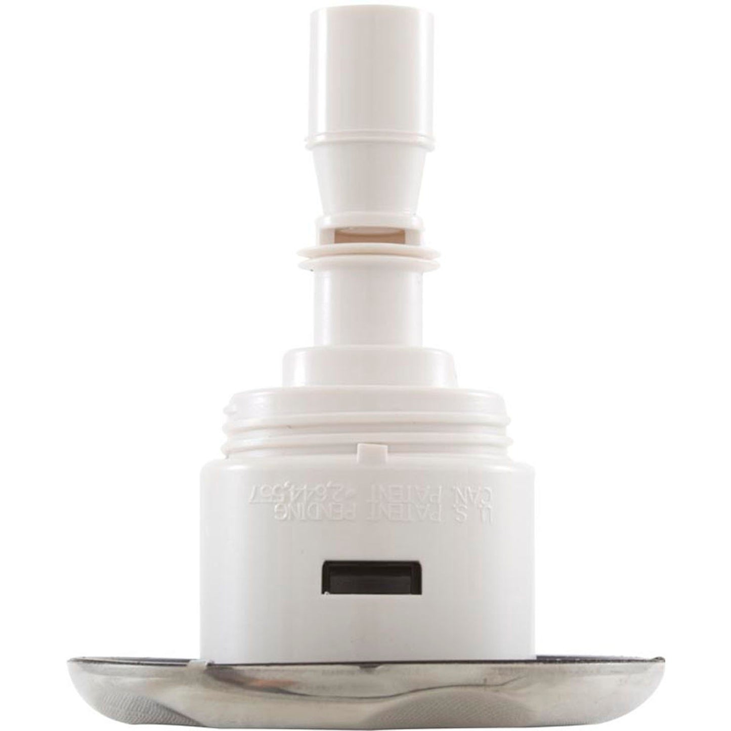 Jet Intl, WW Mini Storm, 3"fd, Dir, Scalloped, SS/Blk, Thd