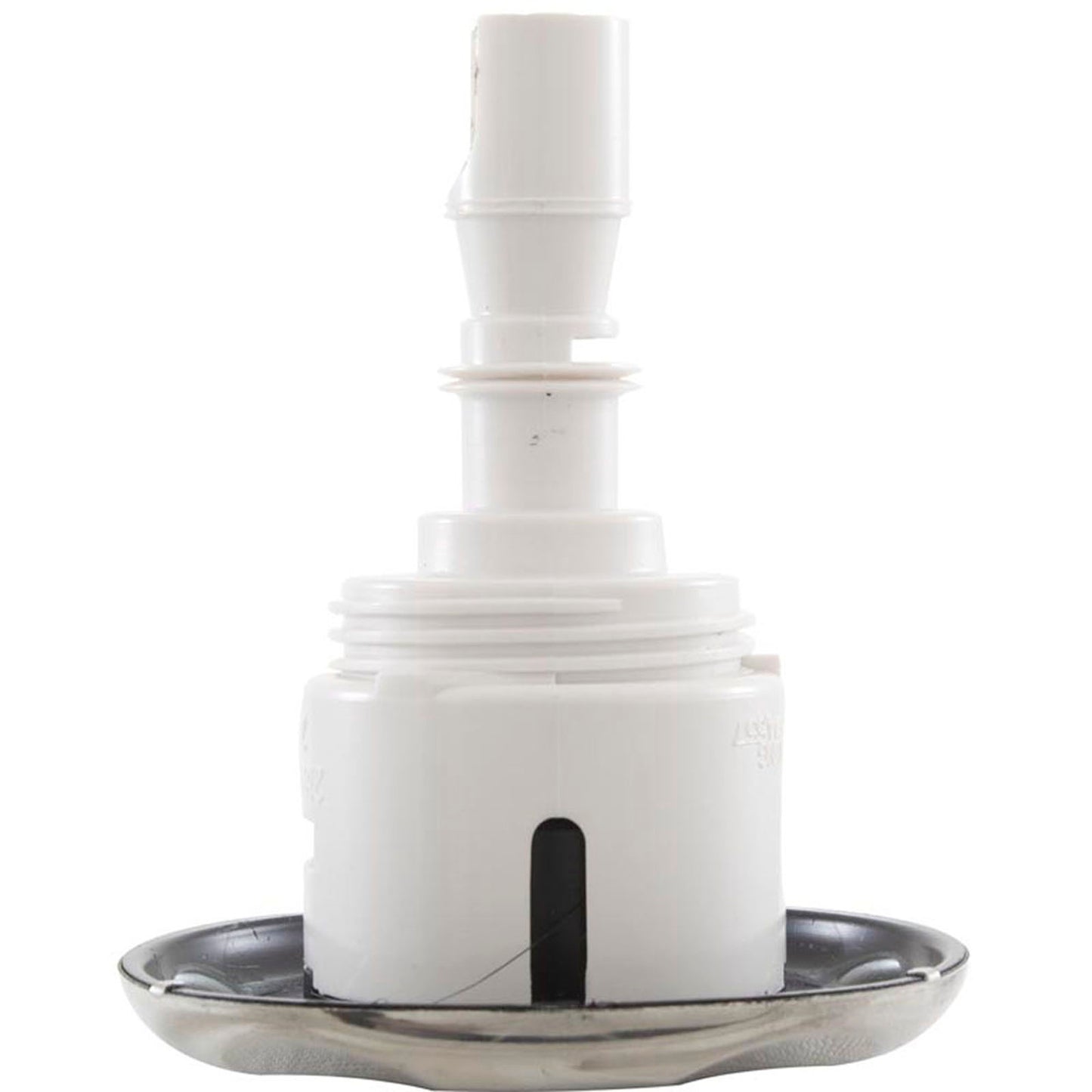 Jet Intl, WW Mini Storm, 3"fd, Dir, Scalloped, SS/Blk, Thd