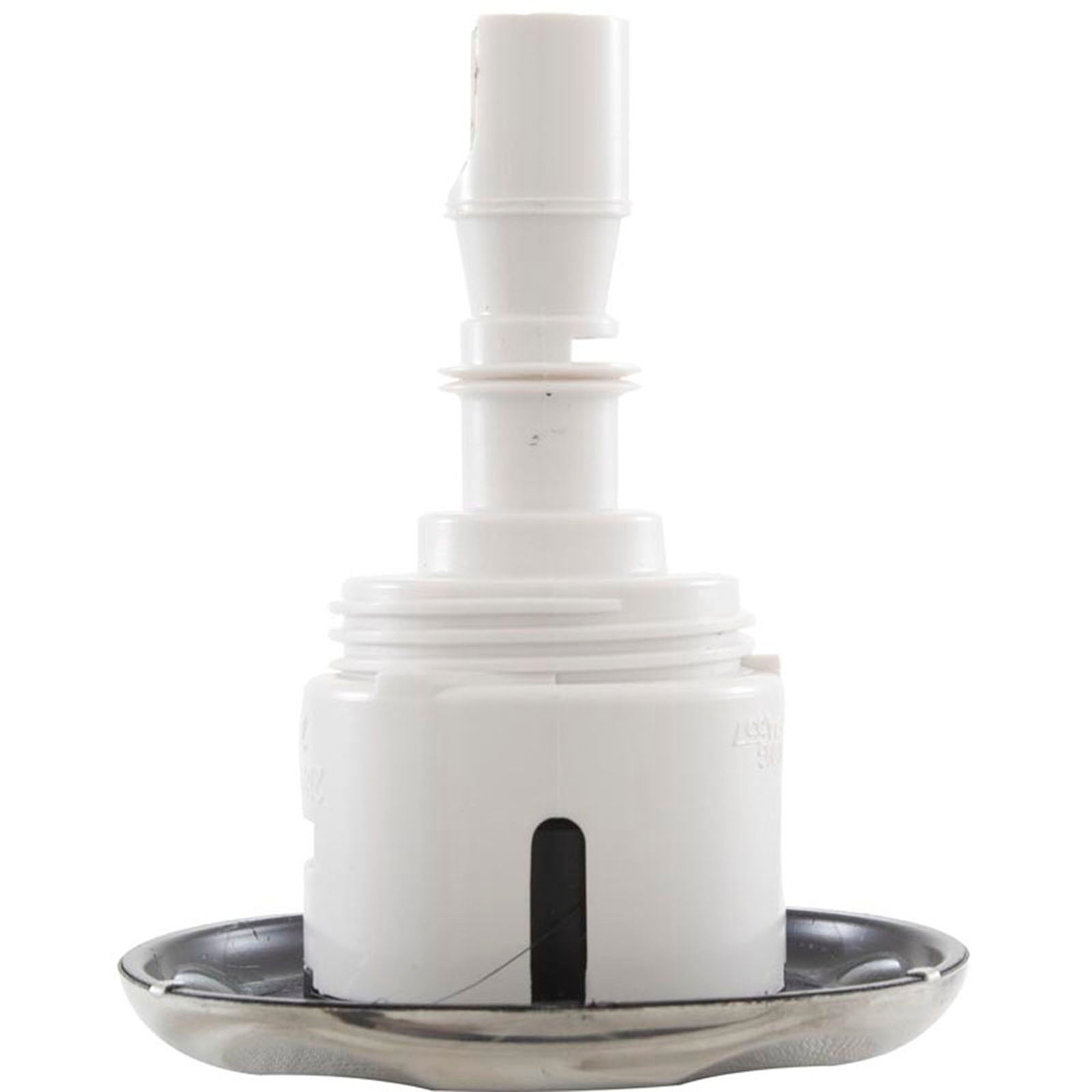 Jet Intl, WW Mini Storm, 3"fd, Dir, Scalloped, SS/Blk, Thd