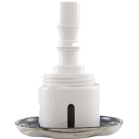 Jet Intl, WW Mini Storm, 3"fd, Dir, Scalloped, SS/Blk, Thd