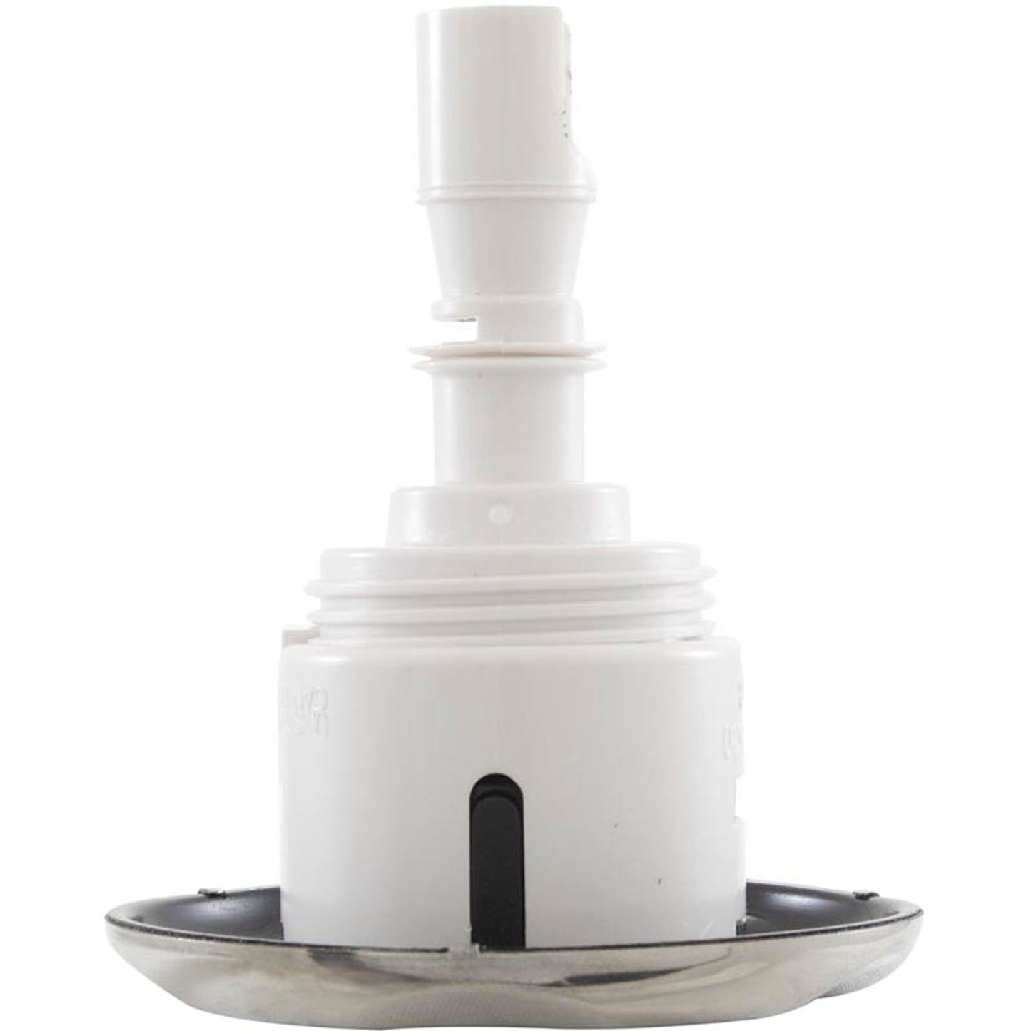 Jet Intl, WW Mini Storm, 3"fd, Dir, Scalloped, SS/Blk, Thd