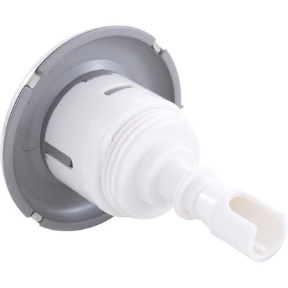 Jet Intl, WW Mini Storm, 3" fd, Twin Roto, liso, acero inoxidable/gris, rosca