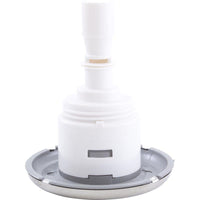 Jet Intl, WW Mini Storm, 3"fd, Twin Roto, Smth, SS/Gry, Thd