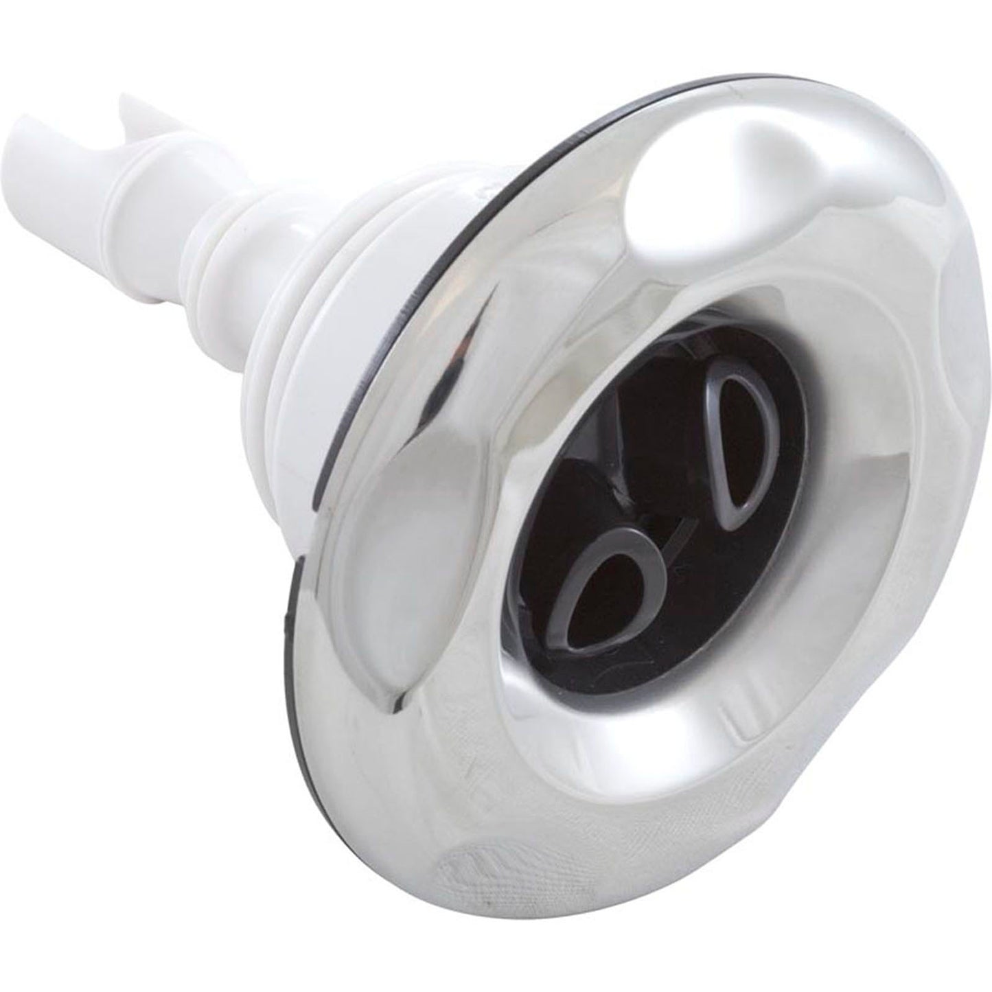 Jet Intl, WW Mini Storm, 3"fd, Twin Roto, Scalloped, SS/Blk, Thd