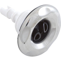 Jet Intl, WW Mini Storm, 3"fd, Twin Roto, Scalloped, SS/Blk, Thd