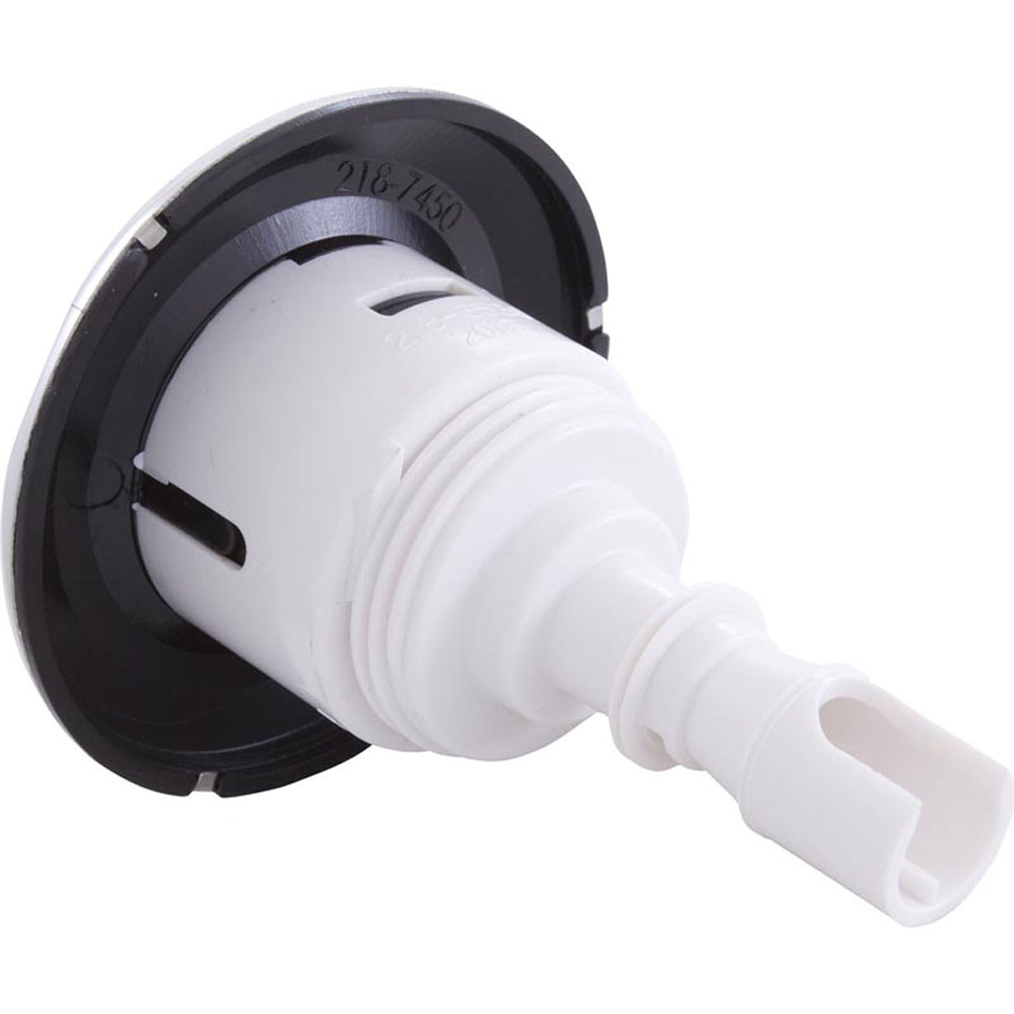 Jet Intl, WW Mini Storm, 3"fd, Twin Roto, Scalloped, SS/Blk, Thd