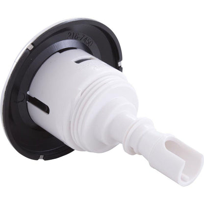 Jet Intl, WW Mini Storm, 3"fd, Twin Roto, Scalloped, SS/Blk, Thd