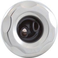 Jet Intl, WW Mini Storm, 3"fd, Twin Roto, Scalloped, SS/Blk, Thd