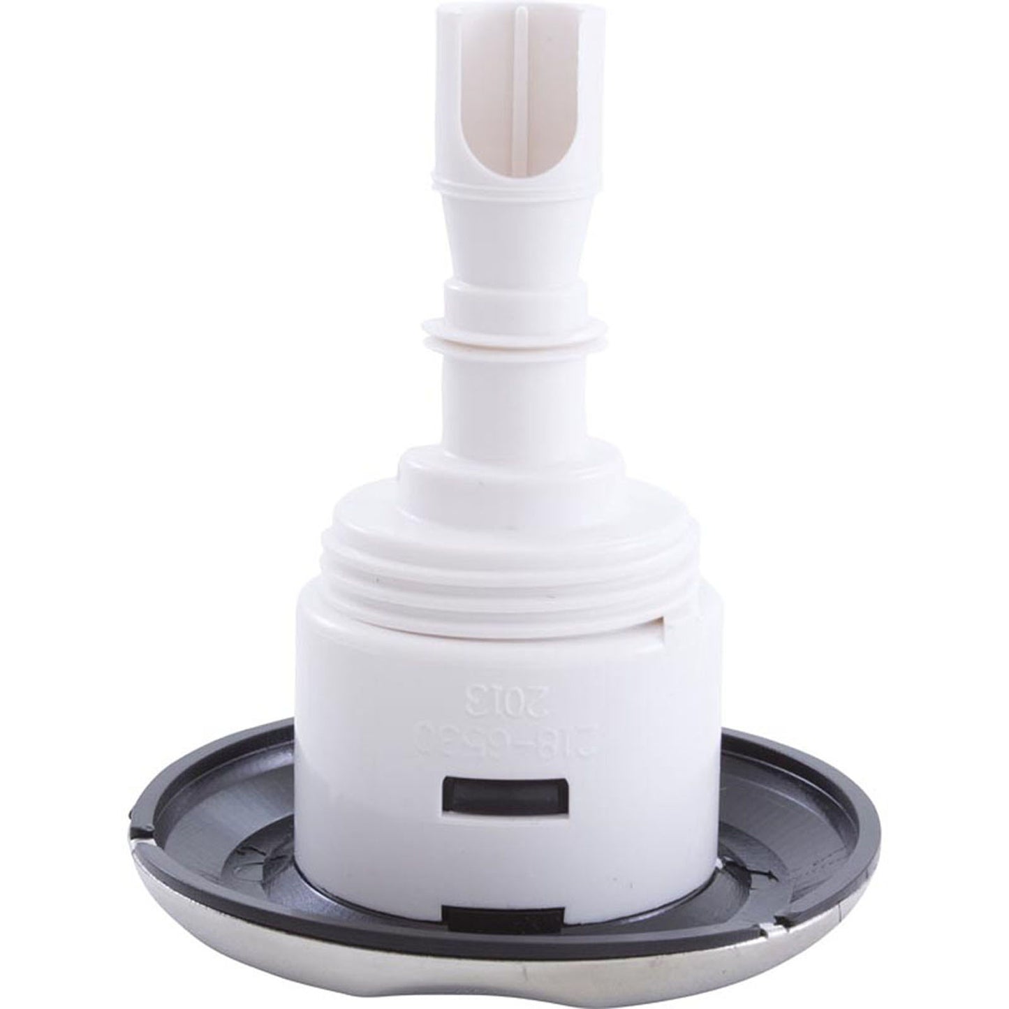 Jet Intl, WW Mini Storm, 3"fd, Twin Roto, Scalloped, SS/Blk, Thd