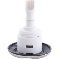 Jet Intl, WW Mini Storm, 3"fd, Twin Roto, Scalloped, SS/Blk, Thd