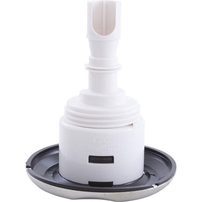 Jet Intl, WW Mini Storm, 3"fd, Twin Roto, Scalloped, SS/Blk, Thd