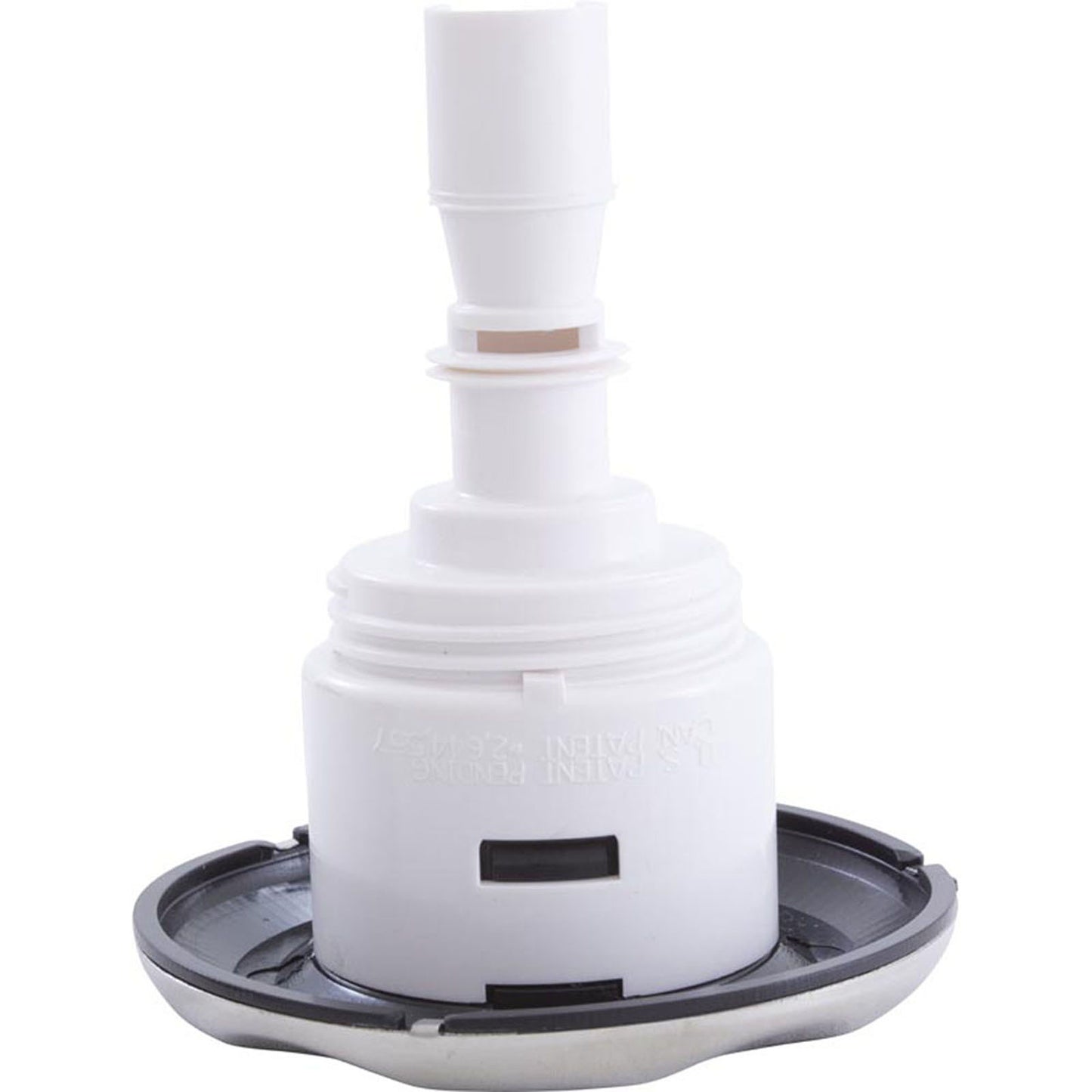 Jet Intl, WW Mini Storm, 3"fd, Twin Roto, Scalloped, SS/Blk, Thd