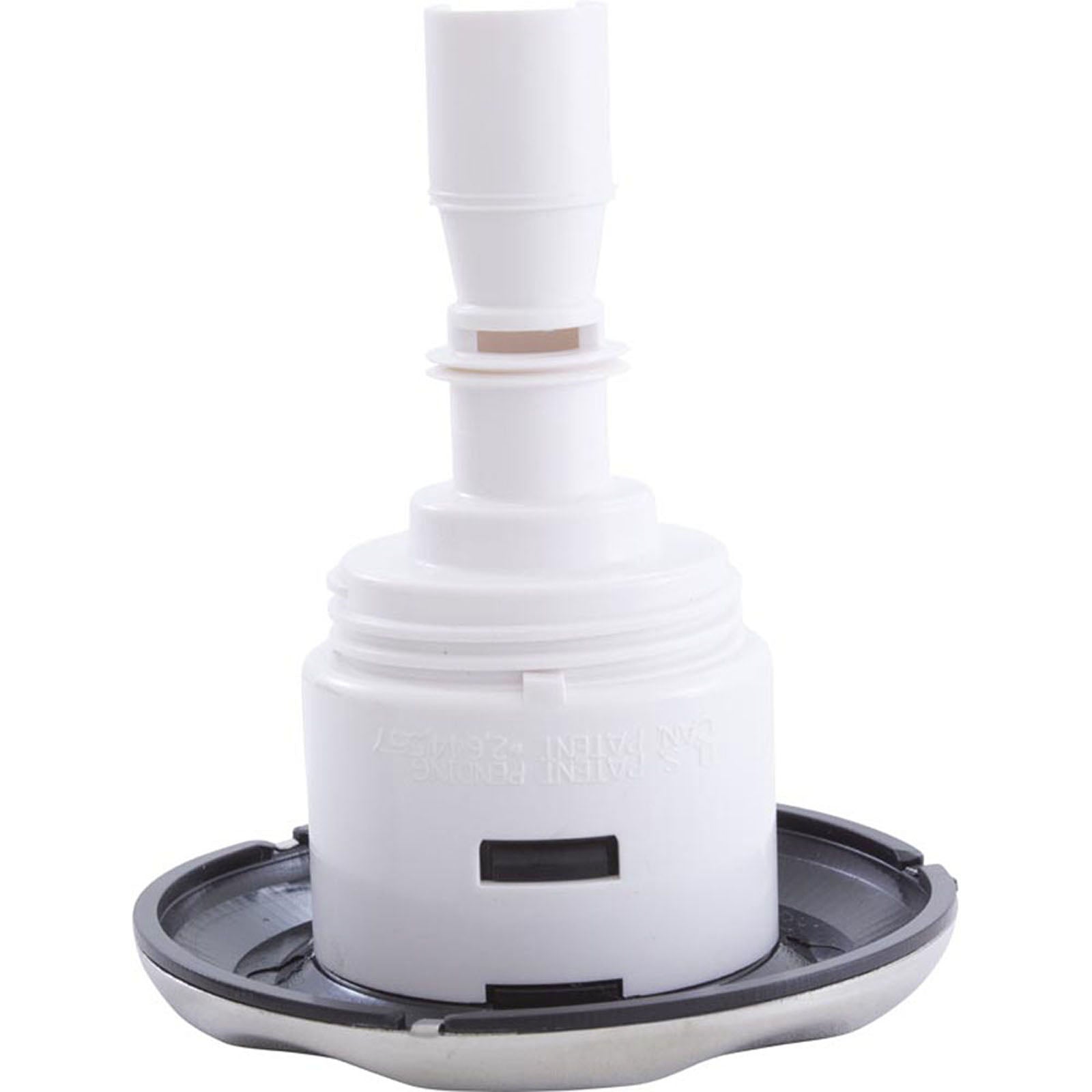 Jet Intl, WW Mini Storm, 3"fd, Twin Roto, Scalloped, SS/Blk, Thd