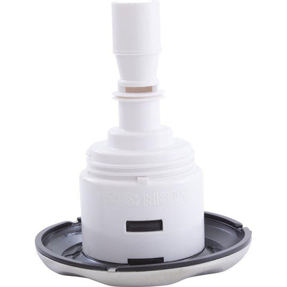 Jet Intl, WW Mini Storm, 3"fd, Twin Roto, Scalloped, SS/Blk, Thd