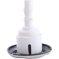 Jet Intl, WW Mini Storm, 3"fd, Twin Roto, Scalloped, SS/Blk, Thd