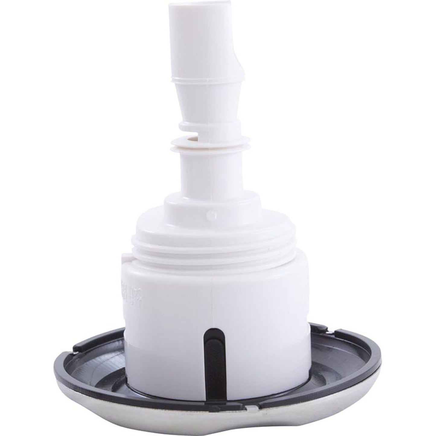 Jet Intl, WW Mini Storm, 3"fd, Twin Roto, Scalloped, SS/Blk, Thd