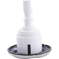 Jet Intl, WW Mini Storm, 3"fd, Twin Roto, Scalloped, SS/Blk, Thd