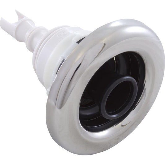 Cañón de asalto Jet Intl, WW Poly Storm, 3-3/8" fd, Dir, liso, acero inoxidable/negro, rosca