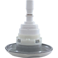 Jet Intl, WW Poly Storm, 4"fd, Dir, Scalloped, SS/Gry, Thd