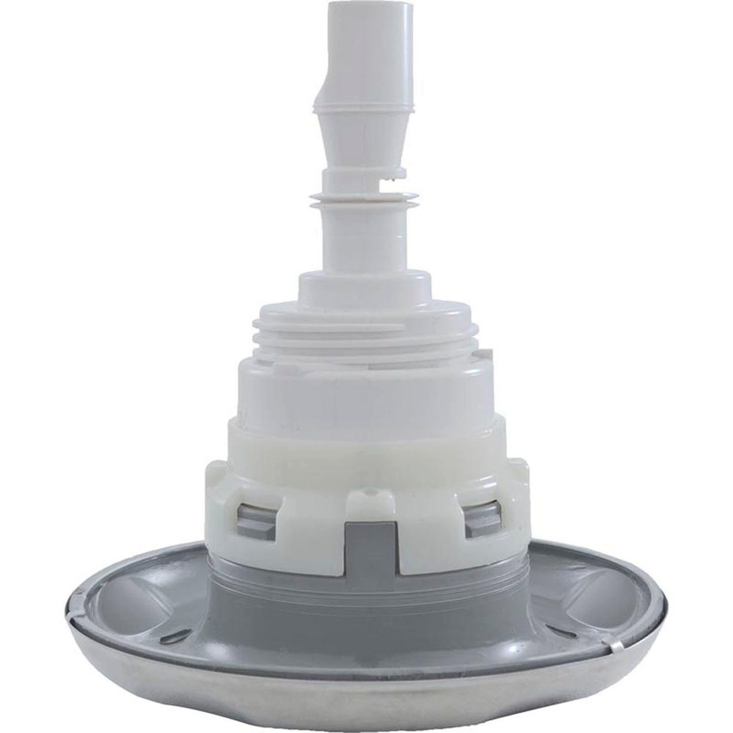 Jet Intl, WW Poly Storm, 4" fd, Dir, festoneado, SS/Gry, Thd