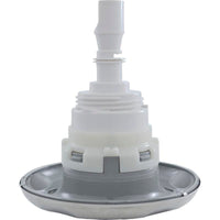 Jet Intl, WW Poly Storm, 4"fd, Dir, Scalloped, SS/Gry, Thd