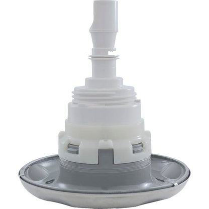 Jet Intl, WW Poly Storm, 4" fd, Dir, festoneado, SS/Gry, Thd